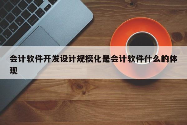 會計軟件開發設計規模化是會計軟件什么的體現