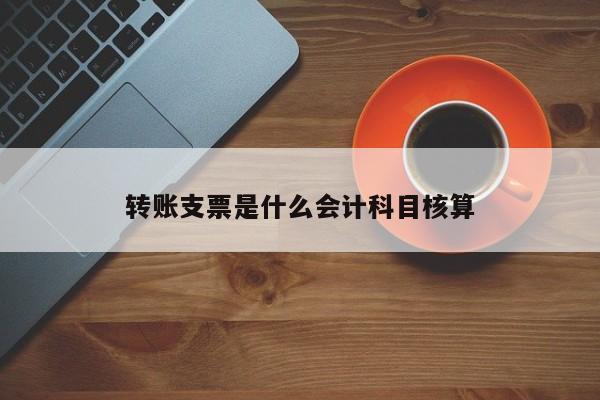 轉賬支票是什么會計科目核算